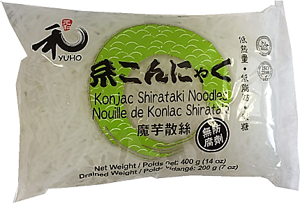 元和【魔芋散丝】火锅凉拌低卡代餐粉丝 400g